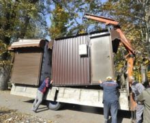 Из Рышканского парка уберут все киоски