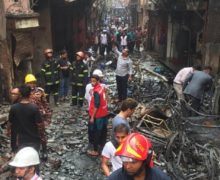 В столице Бангладеш произошел пожар. Погибли более 80 человек