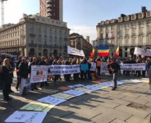 «Долой ШОРлатанов». В Турине, Падуе и Венеции прошли протесты против концертов от партии «Шор»