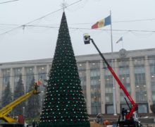 В Кишиневе открывают новогоднюю елку. Онлайн-трансляция