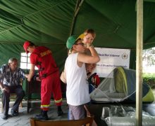В Кишиневе и еще трех районах Молдовы устанавливают палатки для защиты от жары