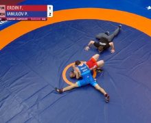 Молдавский борец Петр Янулов завоевал серебро чемпионата Европы в Бухаресте