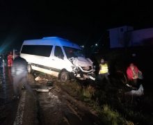 Автобус из Молдовы попал в аварию в Румынии. Пострадали восемь человек