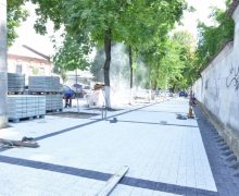 Первую часть ремонта тротуаров на Пушкина и Бэнулеску-Бодони завершат к 14 октября