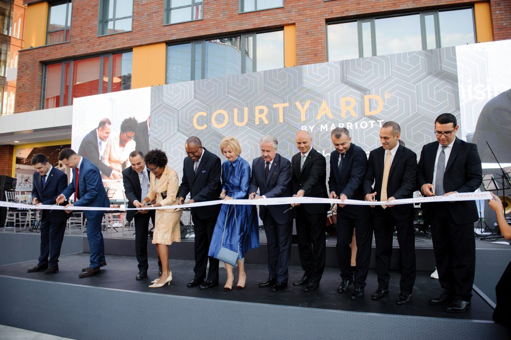 В Кишиневе компания Summa открыла гостиницу Courtyard by Marriott Chisinau и современный бизнес-центр класса «А+»