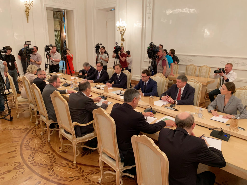 В Москве проходят переговоры глав МИД Молдовы и России. Что обсуждают Попеску и Лавров