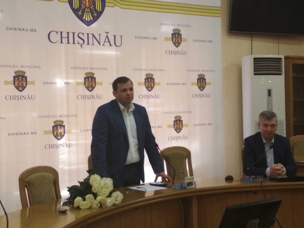 Андрей Нэстасе в мэрии