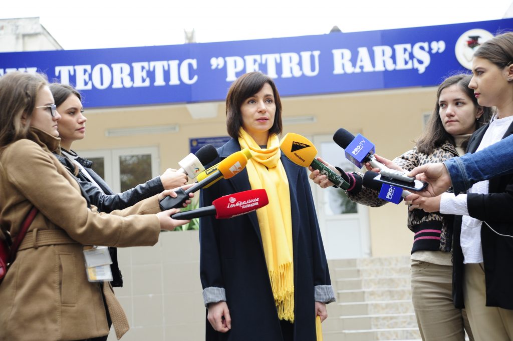 Майя Санду, выборы 2019