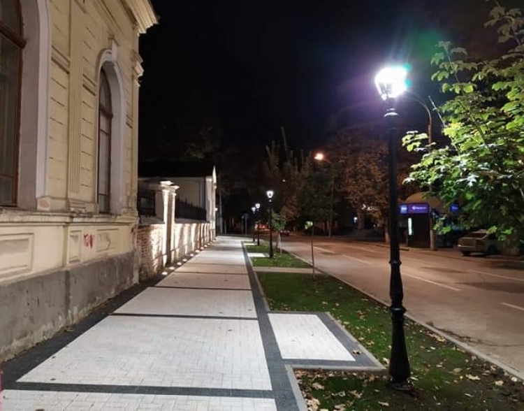 Ремонт пешеходных зон в историческом центре Кишинева закончат ко Дню города