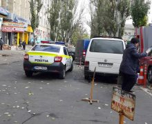 Полиция задержала мужчину, который напал с ножом на прохожего в центре Кишинева