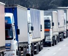 Таможенники сообщили об очередях грузовиков на молдавско-румынской границе