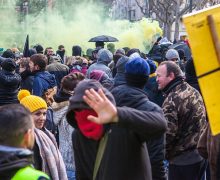 FOTO/VIDEO Franța, paralizată de proteste. Aproximativ 1,5 milioane de persoane sunt în grevă