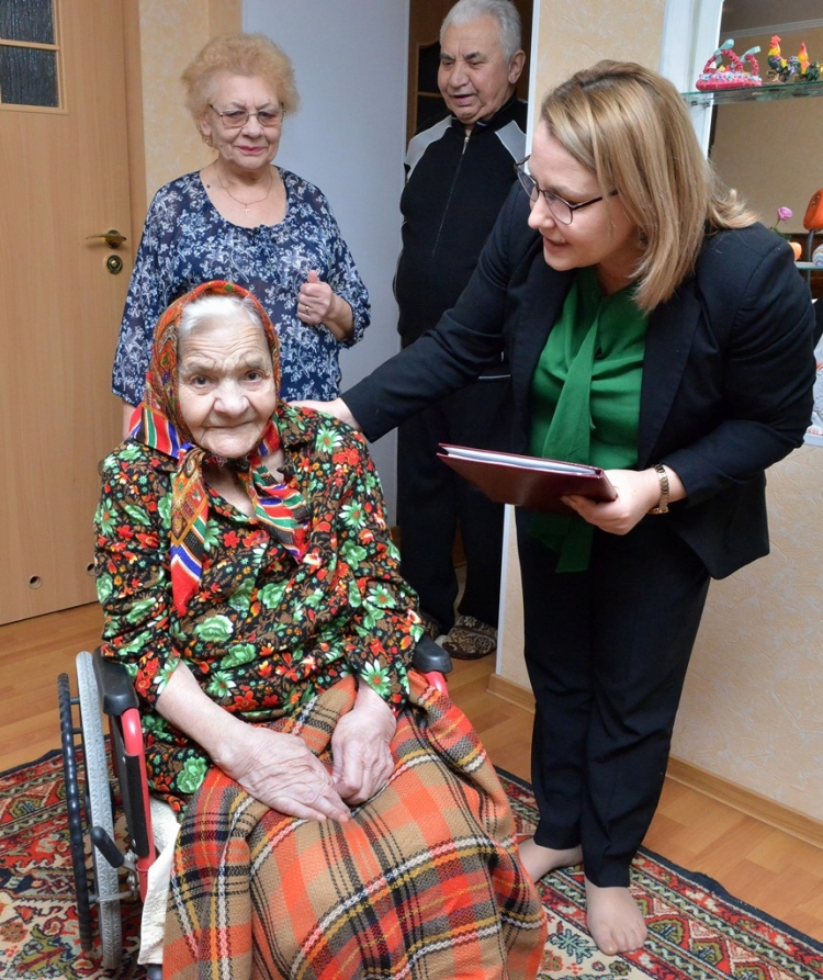 Трем жительницам Кишинева исполнилось больше 100 лет