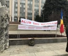 В Кишиневе прошел протест военных ветеранов