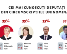 Sondaj: Care sunt cei mai cunoscuți deputați din circumscripțiile uninominale