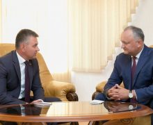 Dodon a discutat cu Krasnoselskii și caută soluții pentru „evitarea unei situații de criză”