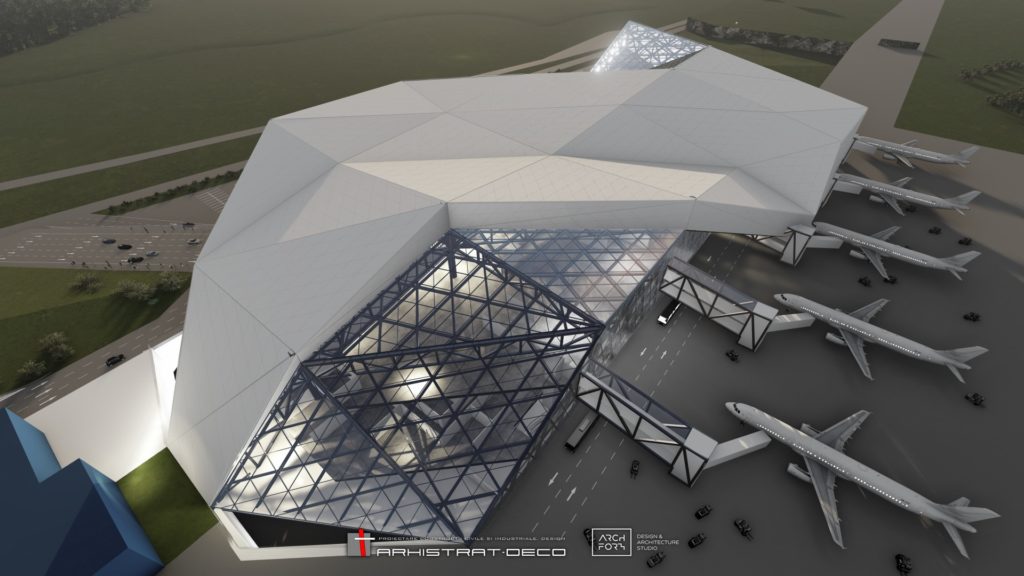 Investitorul Aeroportului Internațional Chișinău a solicitat permisiunea de a construi noul Terminal