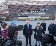 FOTO Igor Dodon a vizitat complexul „Chișinău Arena”. Deschiderea oficială va avea loc pe data de 1 mai