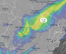 VIDEO În nordul Republicii Moldova ninge. Un front atmosferic rece se deplasează spre nordul și centrul țării