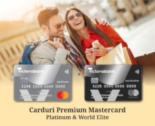 Cardurile Premium — Mastercard Platinum și Mastercard World Elite acum și la Victoriabank
