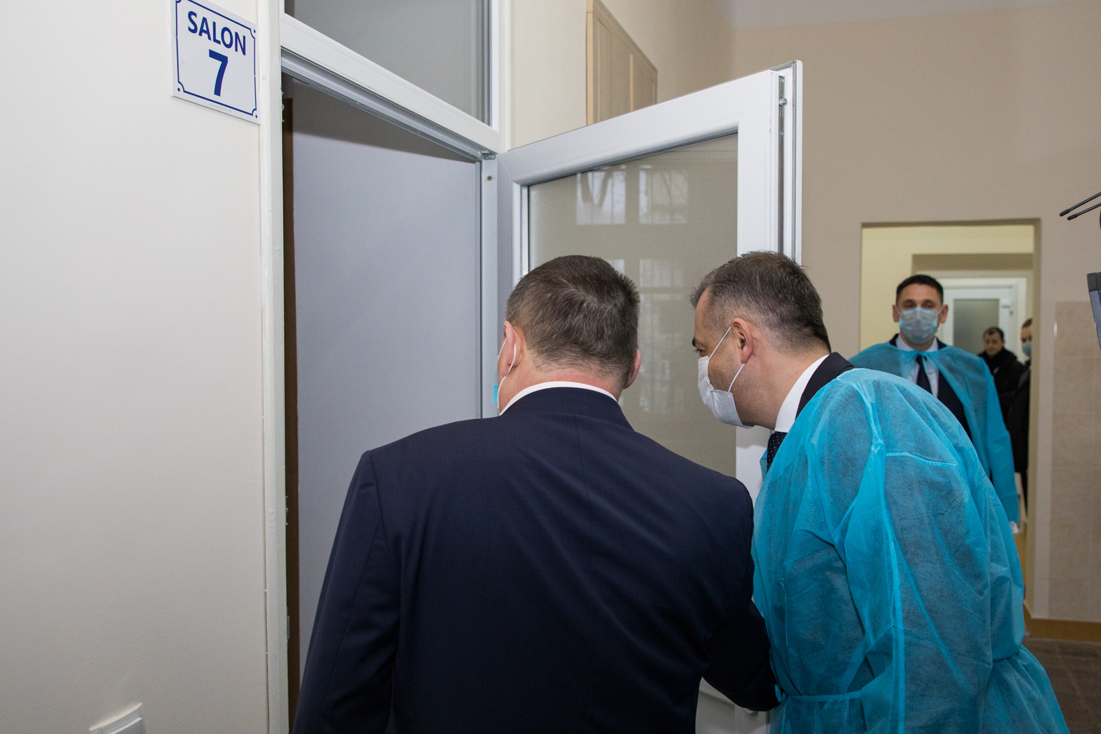 FOTO Chicu și Dumbrăveanu, de dimineață la Spitalul „Toma Ciorbă”. Ce s-a întâmplat