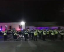 В Кишиневе полиция организовала флешмоб в поддержку врачей (ВИДЕО)