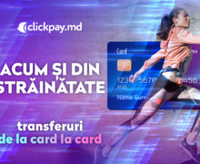 CLICKPAY.MD – acum, au devenit posibile transferurile de la card la card de peste hotare