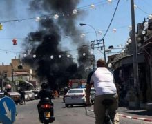 Уличные беспорядки в Израиле. В Яффо полиция попыталась задержать нарушителя карантина (ВИДЕО)