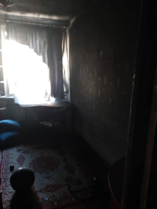 В Кишиневе в жилом доме на Рышкановке произошел пожар (ВИДЕО)