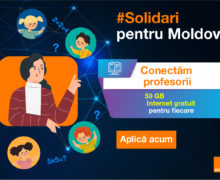 Солидарны ради Молдовы: Интернет для учителей