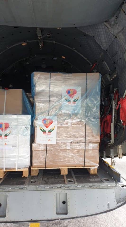 FOTO Republica Moldova a recepționat un ajutor umanitar din partea Lituaniei în valoare de circa 20 mii de euro
