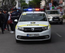 Гонки с преследованием в Кишиневе. Несколько экипажей полиции пытались остановить Mercedes, ехавший на большой скорости (ВИДЕО)