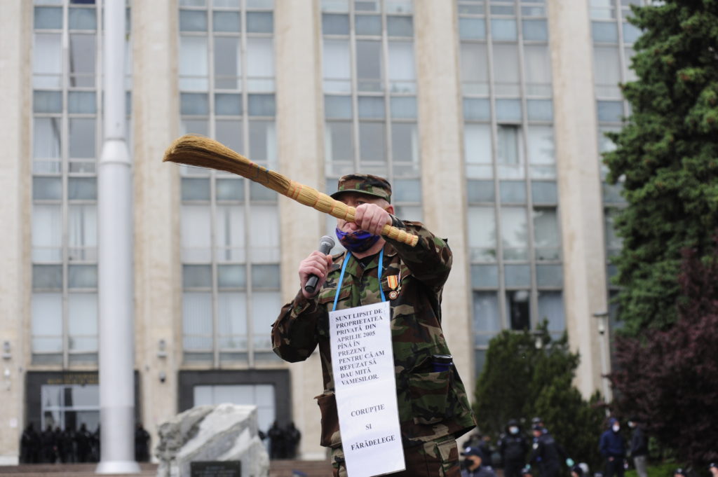 Protestul veteranilor