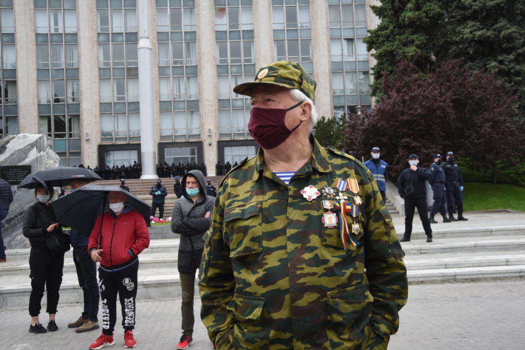 Protestul veteranilor