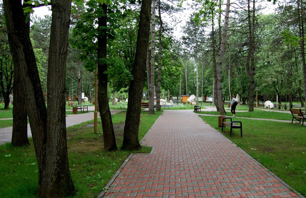 В Унгенах центральный парк переименовали в «Маленький Клуж» (ФОТО)