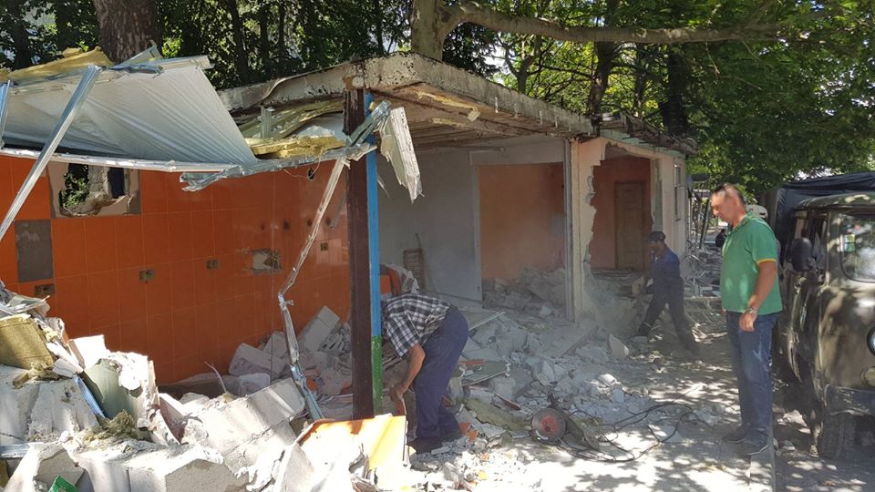 В Кишиневе снесли еще несколько киосков (ФОТО)