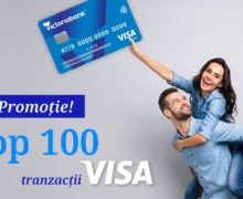 Призы для ТОП-100 самых активных пользователей карт Visa от Victoriabank