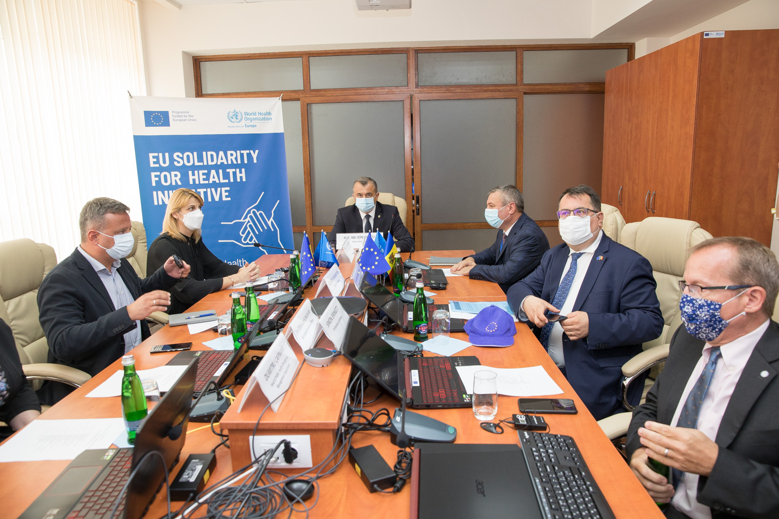 (FOTO) Primul Centru operativ de coordonare în urgențe de sănătate publică a fost lansat în Moldova