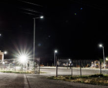 Партия «Шор» завершила проект уличного освещения в селе Желобок в память о примаре