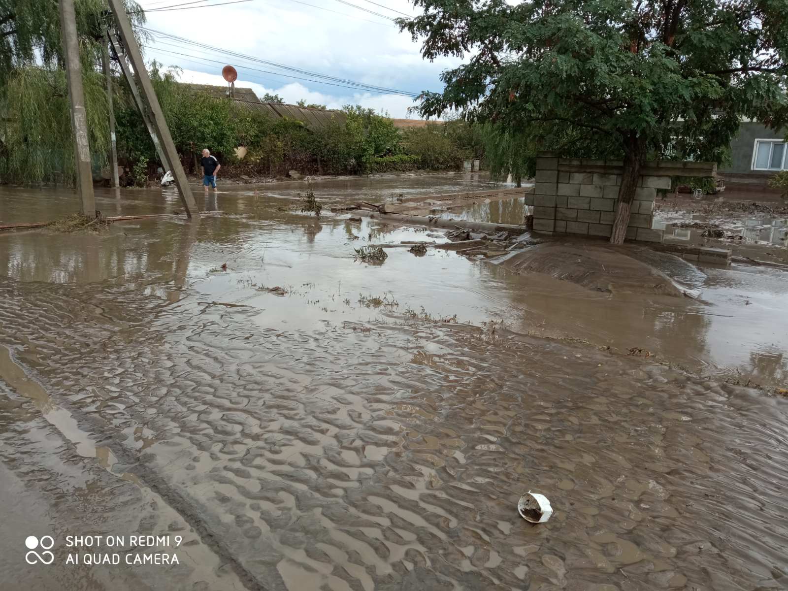В Молдове спасатели сообщили об ущербе от проливных дождей (ФОТО)