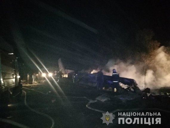 В Украине разбился военный самолет. Есть погибшие 