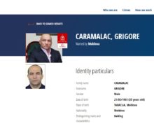 Numele lui Grigore Caramalac, alias Bulgaru, a dispărut de pe site-ul Interpol. Din ce cauză?