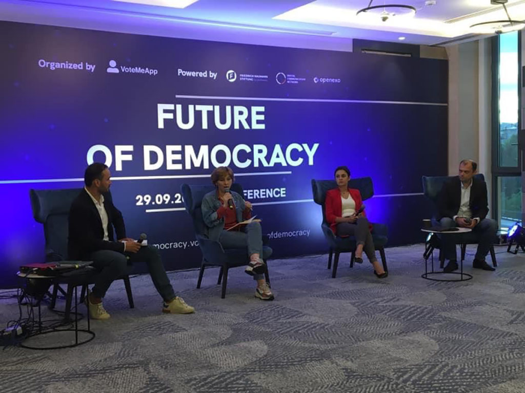 Future of Democracy в Кишиневе. Как технологии могут помочь развитию общества и демократии