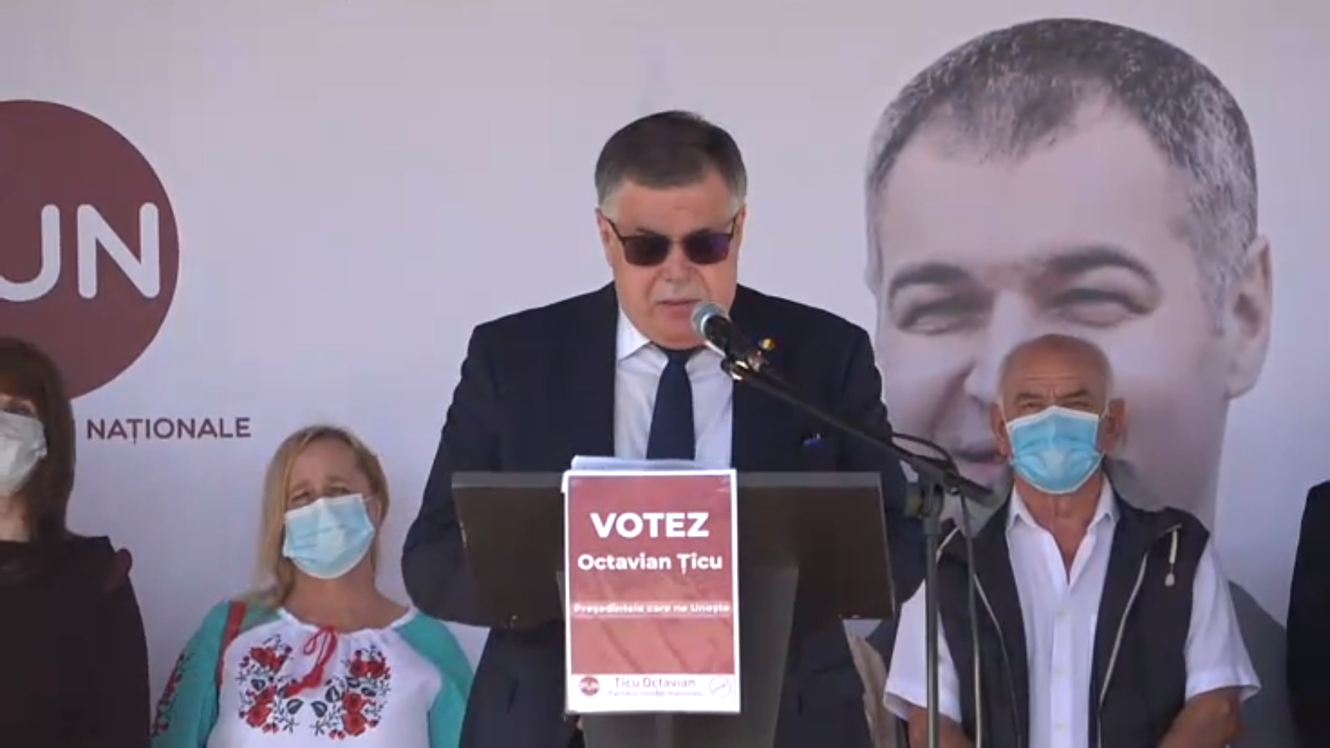 Octavian Țîcu s-a lansat în campania electorală. Un deputat al fracțiunii parlamentare Platforma DA a venit să îl susțină