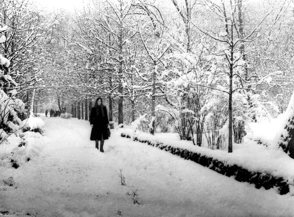(FOTO) Vezi cum a fost iarna în Chișinău acum 60 de ani. Imagini unice din Arhiva Națională