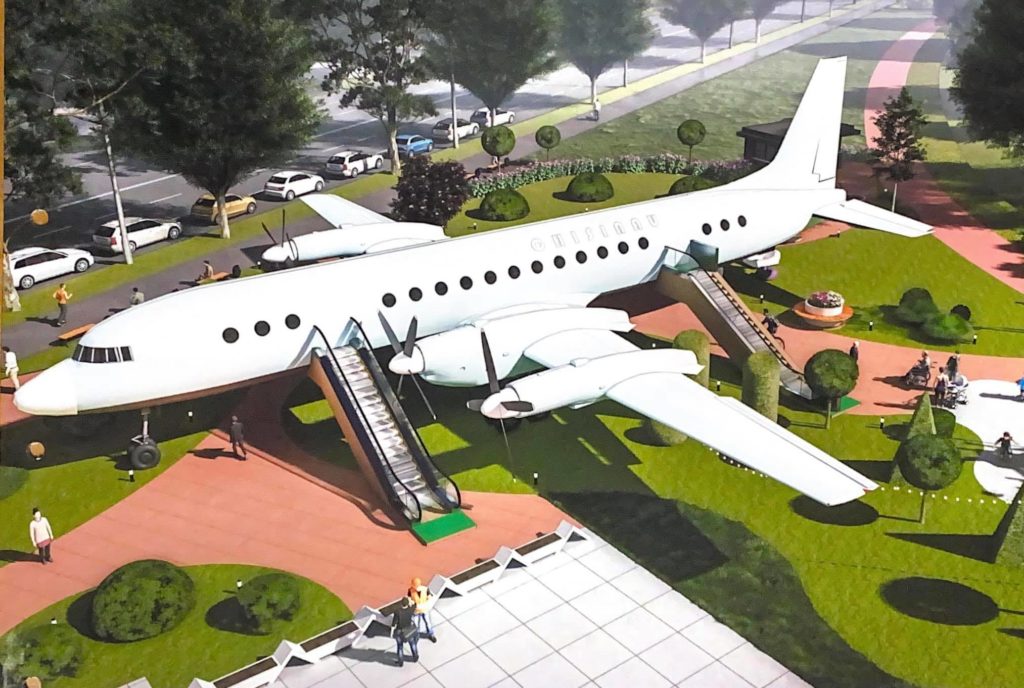 В Кишиневе появится кафе-самолет "Лайнер". Где его установят и для кого