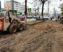 В Кишиневе отремонтируют тротуары на бульваре Виеру до перекрестка с улицей Албишоара