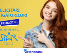 Победители акции «Плати и выигрывай со STAR Card» получили до 50 тысяч леев от Victoriabank!