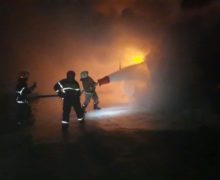 В Вулканештском районе загорелась автоцистерна с 26 тоннами топлива (ФОТО, ВИДЕО)
