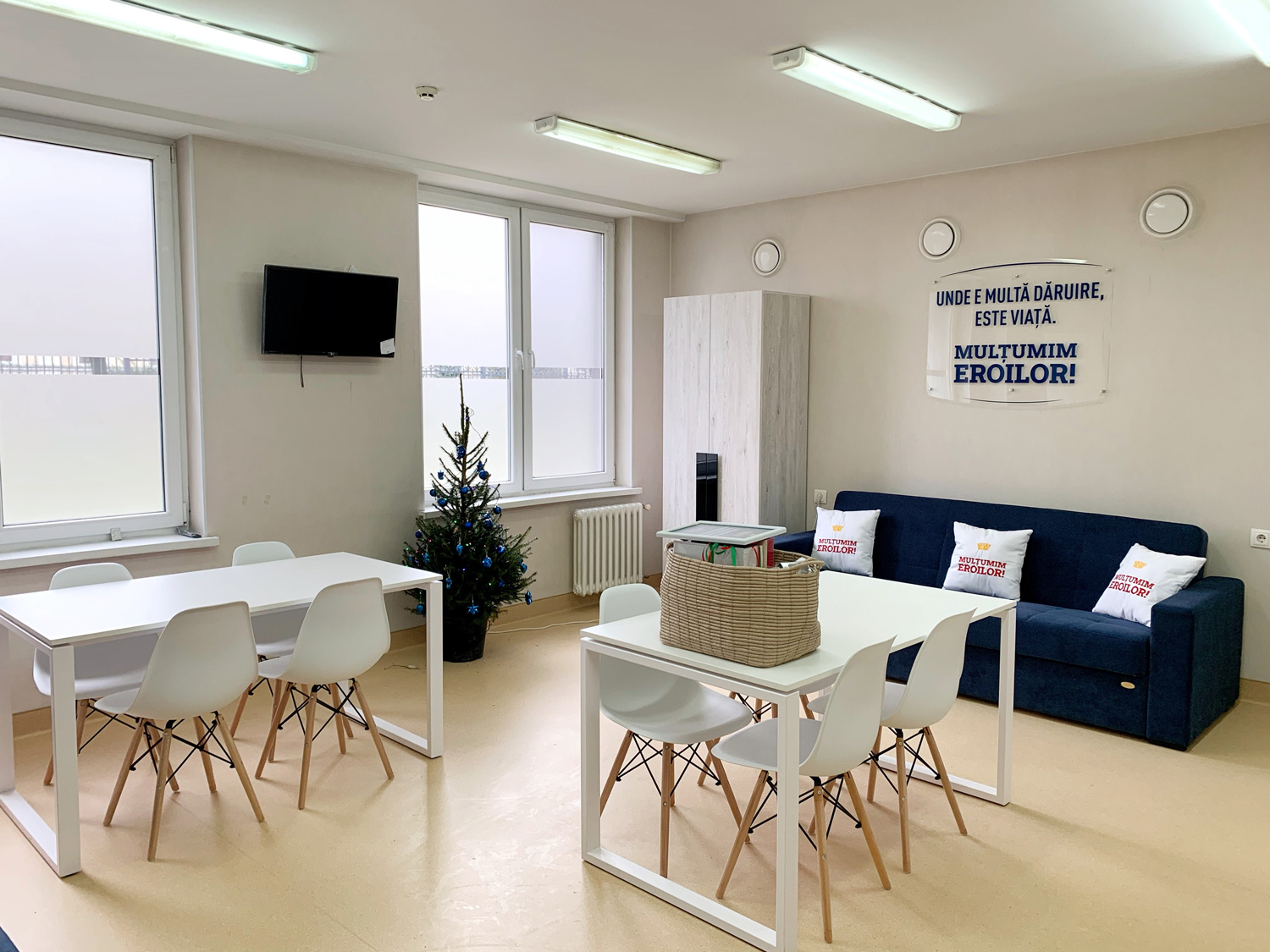 Proiectul Chișinău ”Mulțumim Eroilor!” aduce camere moderne de odihnă în spitale